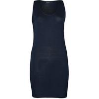 Addison Racerback Mini Dress - Navy Blue