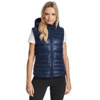 adidas womens cosy down vest navy