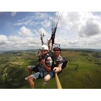 Adrenaline Junkie Tandem Paragliding Flight in Shropshire