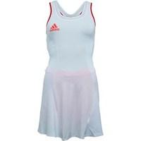 adidas Womens Roland Garros Tennis Dress White