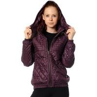 adidas j quilt jacket womens jackets in purple