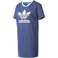 adidas BJ8366 Dress Women women\'s Long Dress in blue