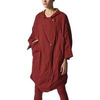 adidas run image parka womens parka in red