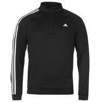 adidas Three Stripe Layer Pullover Mens