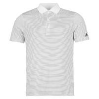 adidas 2 Colour Stripe Golf Polo Mens