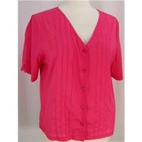 adini size m pink blouse