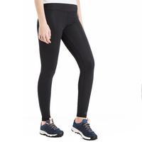 adidas womens long tights black