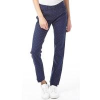 adidas neo womens polka dot skinny jeans navypink