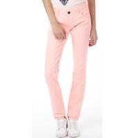 adidas Neo Womens Colour Skinny Jeans Coral