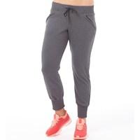 adidas Womens Beyond The Run ClimaLite Knit Running Pants Dark Grey Heather