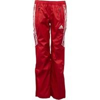 adidas Womens Full Length Rain Pants Collegiate Red