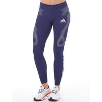 adidas Womens Adizero SprintWeb TechFit ClimaCool Long Running Tights Night Sky