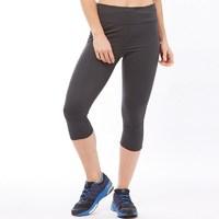 adidas Womens Supernova Tech ClimaLite 3/4 Running Capri Leggings Dark Grey