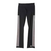 adidas Workout 3 Stripe Pants - Womens - Black/White