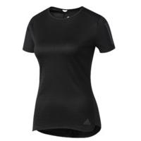 adidas response short sleeve running tee womens black