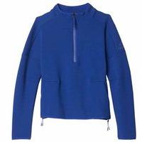 adidas ZNE Half Zip Sweatshirt - Womens - Bold Blue