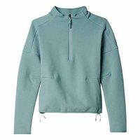 adidas ZNE Half Zip Sweatshirt - Womens - Vapour Steel