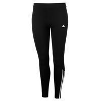 adidas 3 striped long tights ladies