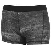 adidas techfit 3 inch tight macro heather shorts ladies