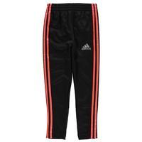 adidas 3 Stripe Fleece Jogging Bottoms Junior Boys