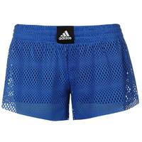 adidas 2 in 1 mesh shorts ladies