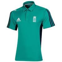 adidas England Cricket Polo Shirt Mens