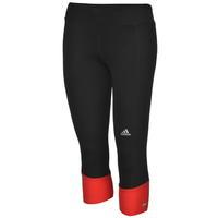 adidas response three quarter tights ladies