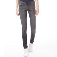 adidas Neo Womens Super Skinny Jeans Light Grey Denim
