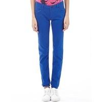 adidas neo womens colour skinny jeans blue