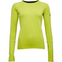 adidas Womens Climaheat Long Sleeve Training Top Shock Slime