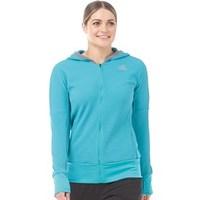 adidas womens city energy climalite running hoody shock green