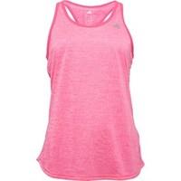 adidas womens climalite keyhole tank shock pinkmetallic silver