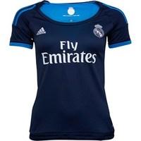 adidas Womens RMCF Real Madrid Third Jersey Night Indigo/Bright Blue