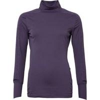 adidas Womens Xperior Active Warm Mock Neck Ski Top Ash Purple