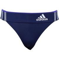 adidas Womens Adizero 3-Stripe Performance Running Brief Shorts Night Sky