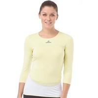 adidas Womens X Stella McCartney Barricade ClimaLite 3/4 Sleeve Tennis Fresh Yellow/White