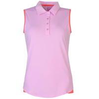 adidas sleeveless polo top ladies