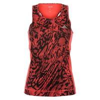 adidas Tech Fit All Over Print Tank Top Ladies