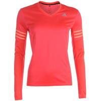 adidas Response Long Sleeve T Shirt Ladies