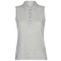 adidas sleeveless golf polo ladies