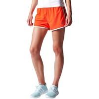 adidas m10 sho w womens shorts in orange