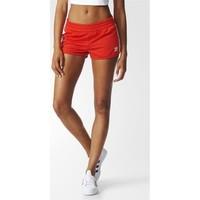 adidas 3stripes womens shorts in multicolour