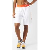 adidas az7783 trousers women bianco womens shorts in white