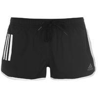 adidas essential 3 stripe shorts ladies