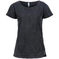 adidas neo punk womens t shirt in black