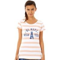 adidas neo team womens t shirt in white