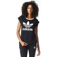 adidas BJ8276 T-shirt Women women\'s T shirt in black