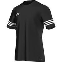 adidas entrada 14 womens t shirt in black