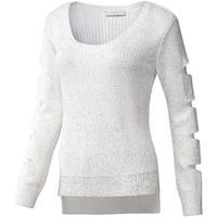 adidas Knit Sweater women\'s Sweater in white