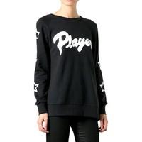 adidas W Player Crew women\'s Sweater in black